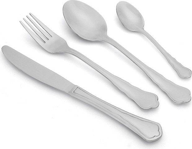סט סכו"ם מהודר 24 חלקים EMERALD SILVER מאט מבית Food appeal