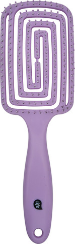 מברשת שיער אוורירית - סגולה