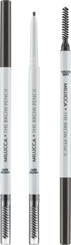 THE BROW PENCIL עפרון גבות - DARK BROWN