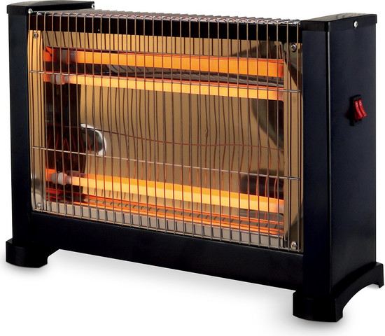 תנור חימום קוורץ - 3 גופי חימום DealOr 1600W דילאור 1003 דילאור
