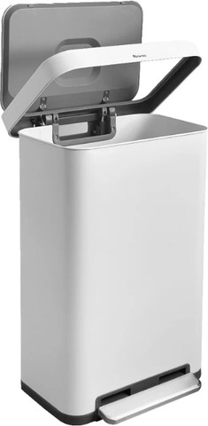 פח דוושה לבן PALERMO 70L