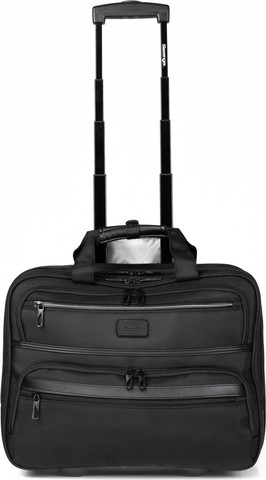 מזוודת טרולי עסקים 2 גלגלים עם תא לללפטופ LAPTOP CASE  מבית המותג SLAZENGER סדרת OXFORD