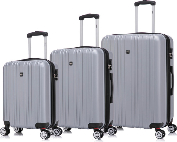 סט מזוודות קשיחות איכותיות בלוק מרהיב מבית GIPRO JAPAN דגם Miami 2.0 צבע ירוק