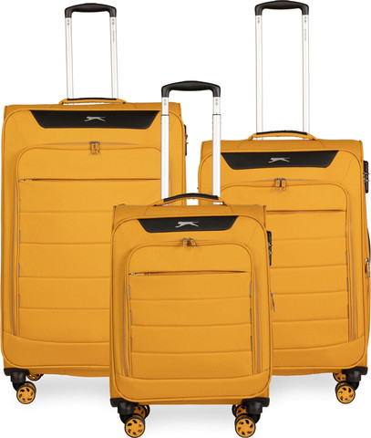 סט 3 מזוודות קלות משקל מבית מותג היוקרה Slazenger  דגם C-Lite