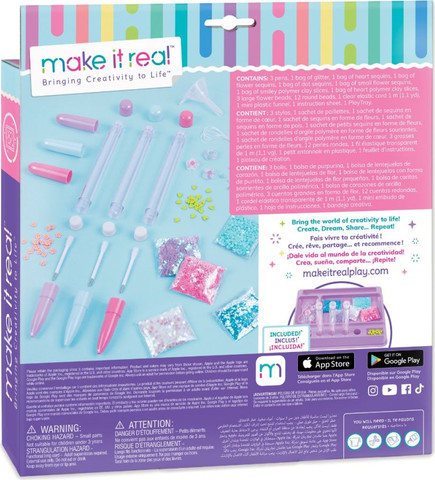 הכנת עטים מנצנצים Make It Real