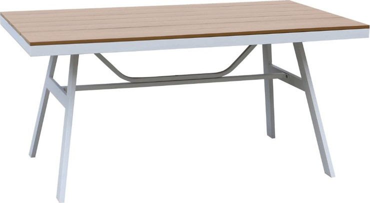 שולחן בוגוטה תלת גבוה לבן 140X80 ג.66 - ארבע עונות