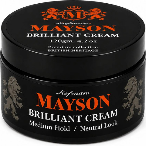 MAYSON Hair Clay Matt – חימר עיצוב פרימיום אחיזה חזקה ומראה מט טבעי