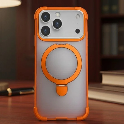 כיסוי ל-Apple iPhone 17 Pro תומך MagSafe דגם Legend Pro מבית Grip Case בצבע כתום