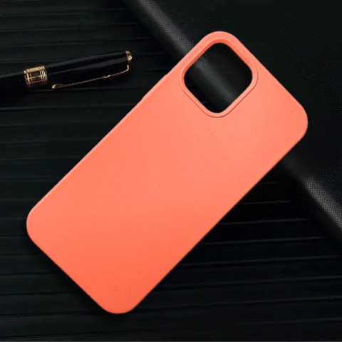 כיסוי לאייפון 15 סיליקון מגע קטיפה iPhone 15 אדום אבטיח