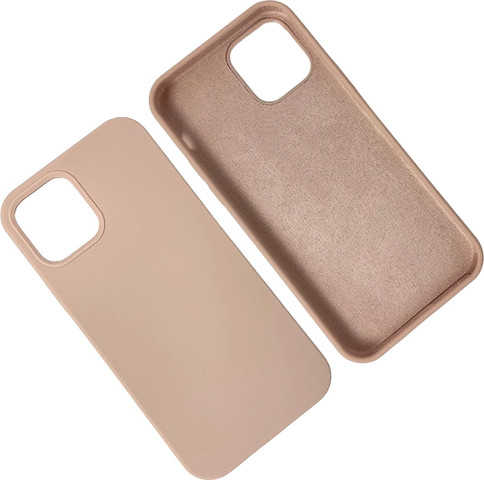 כיסוי לאייפון 15 פרו מקס סיליקון מגע קטיפה iPhone 15 Pro Max ורוד Pink Sand