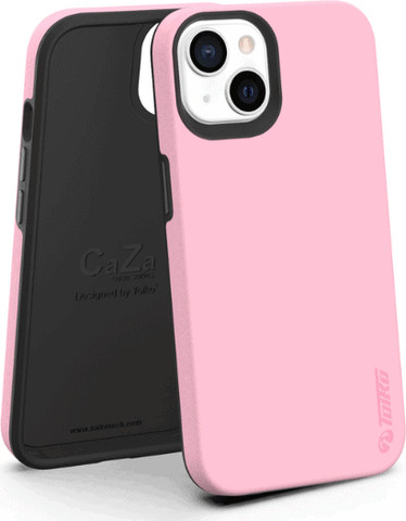 כיסוי לאייפון iphone 15 Pro Max שתי שכבות Toiko CaZa ורוד