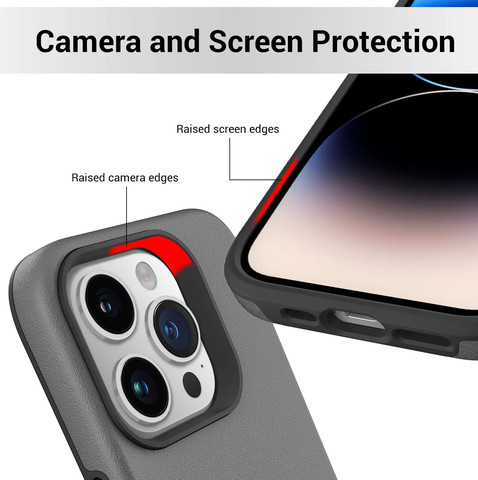 כיסוי לאייפון iphone 15 Pro שתי שכבות Toiko CaZa ורוד