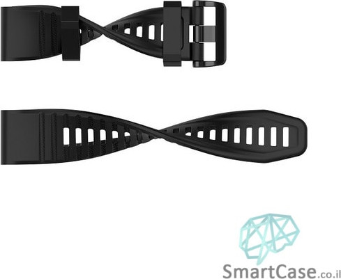 רצועת סיליקון 26mm QuickFit לשעוני גרמין פניקס שחור