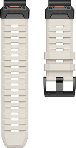 רצועת סיליקון FKM איכותית QuickFit 26MM לשעוני גרמין בז'