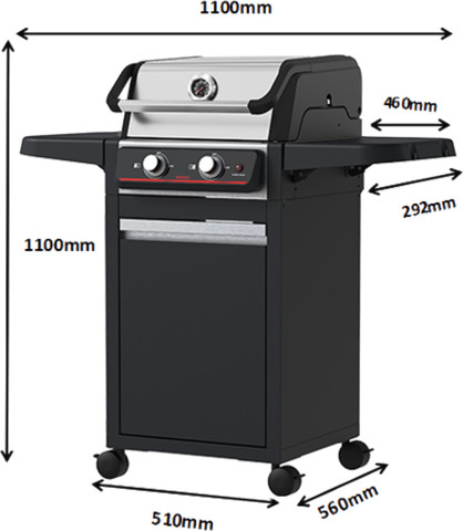 גריל חשמלי לצלייה עם כיסוי Electra Pro KYS-203A