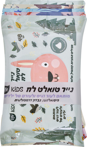 KIDS נייר טואלט לח