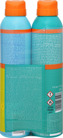 ספריי שקוף למבוגרים + ספריי שקוף לילדים לעור רגיש SPF50