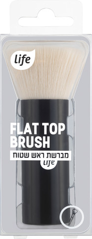 מברשת איפור בעלת ראש שטוח