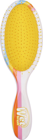 מברשת שיער Wet brush לבן עם קרן צבעונית