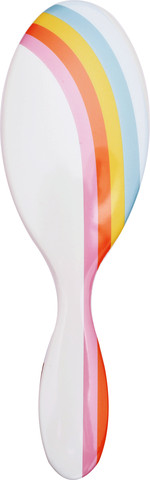מברשת שיער Wet brush לבן עם קרן צבעונית