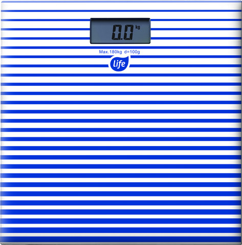 משקל דיגיטלי בעיצוב יווני פסים