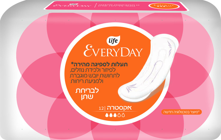 תחבושות לבריחת שתן אקסטרה