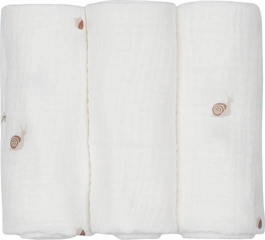 שלישיית חיתולי S טטרה ליין גינה אורבנית – 3 Small Swaddle 60X60 cm
