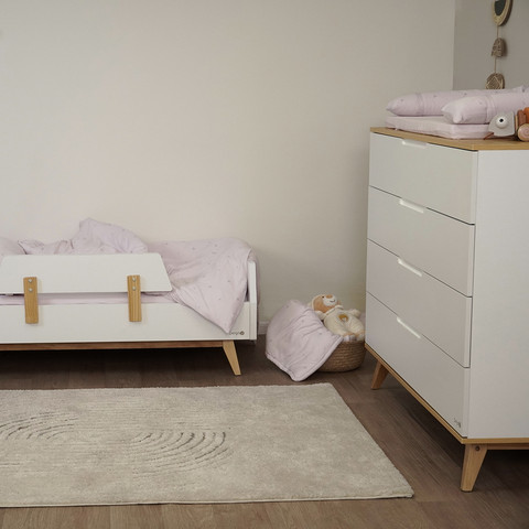 סט מצעים למיטת מעבר ליין גינה אורבנית – Baby Toddler Bed Set