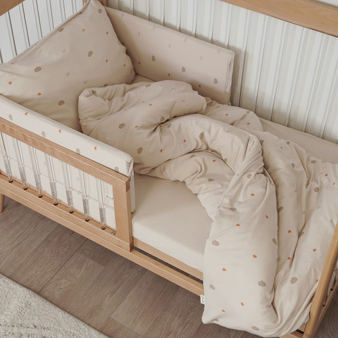 סט מצעים למיטת מעבר ליין גינה אורבנית – Baby Toddler Bed Set