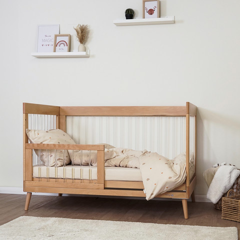 סט מצעים למיטת מעבר ליין גינה אורבנית – Baby Toddler Bed Set