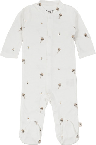 מארז זוג אוברולים מודפס יוניסקס – Baby Coverall 2 PCS