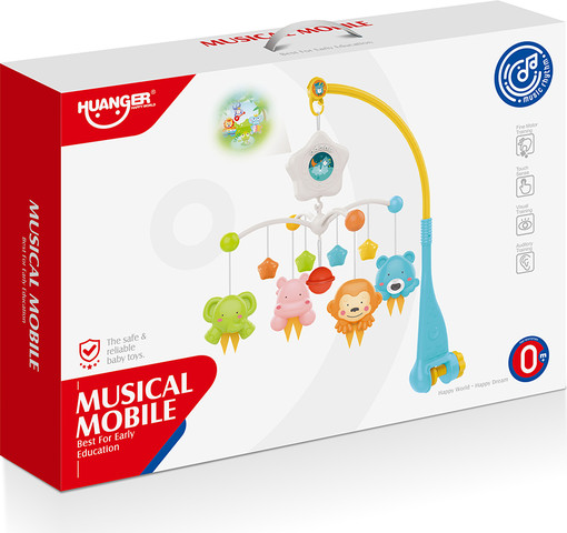 מובייל חיות – Star Animal Cot Mobile