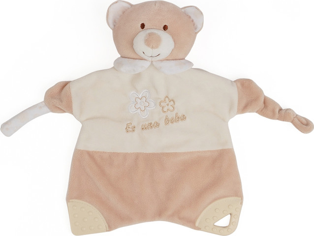 שמיכה עם רעשן ונשכן - Soft Touch™ Blanket With Rattle