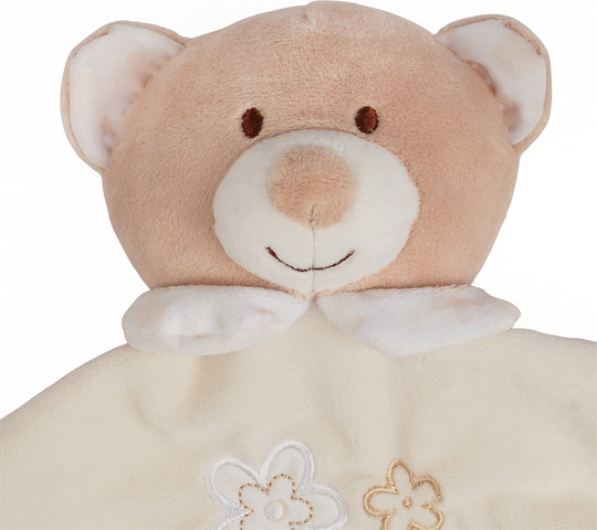 שמיכה עם רעשן ונשכן - Soft Touch™ Blanket With Rattle