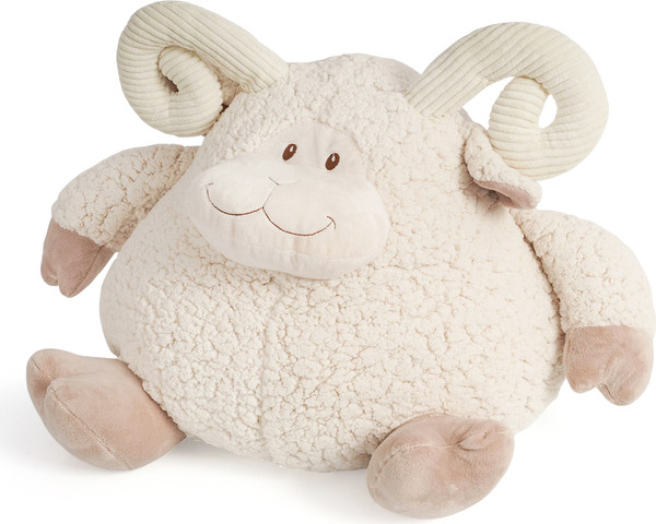 בובת עז גדולה - Large Goat In Round Shape