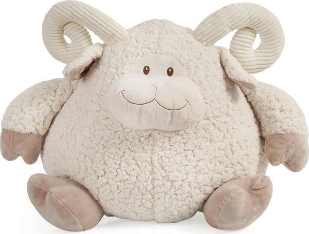 בובת עז גדולה - Large Goat In Round Shape