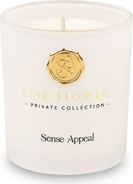 נר מפיץ ריח PINE FLOWER (לבן) מבית Sense appeal