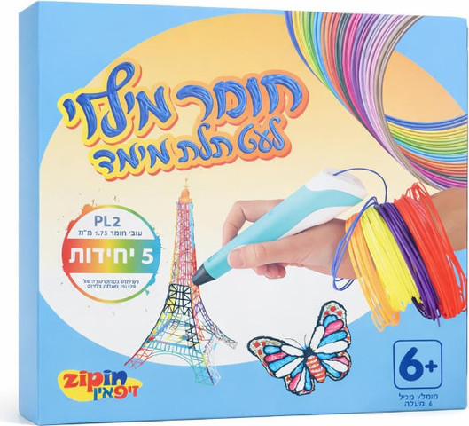 חומר מילוי לעט תלת מימד