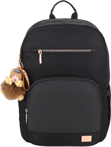 תיק גב חצי אורטופדי לבית הספר Soft Glam מבית Air Bear צבע ורוד