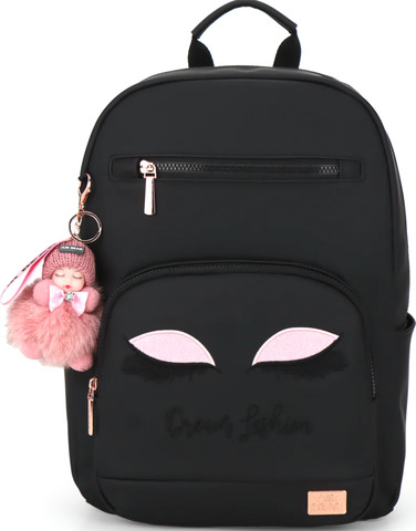 תיק גב חצי אורטופדי לבית הספר Soft Glam Lite מבית Air Bear עיצוב נשיקה