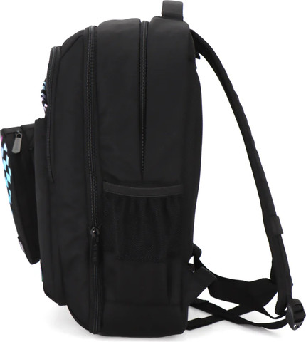 תיק גב מתרחב וקלמר דו תאי Urban Check מבית Air Bear צבע אפרסק