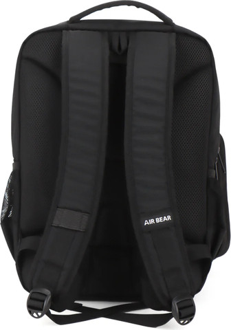 תיק גב מתרחב וקלמר דו תאי Urban Check מבית Air Bear צבע אפרסק