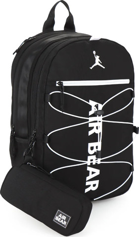 תיק גב מתרחב וקלמר Street Core מבית Air Bear צבע לבן