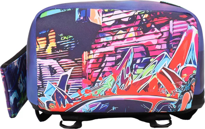 תיק מרופד + קלמר דגם Red Car מסדרת Hype City מבית Marshmelo אדום
