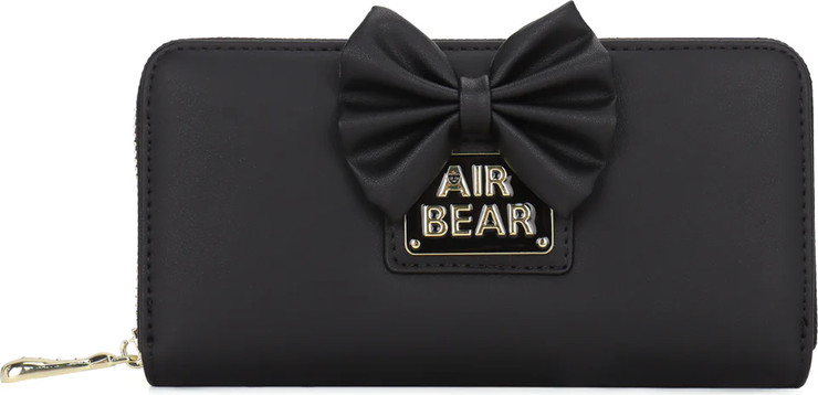 ארנק אופנתי עם פפיון מיני שיק | Air Bear שחור