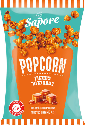 פופקורן בטעם קרמל