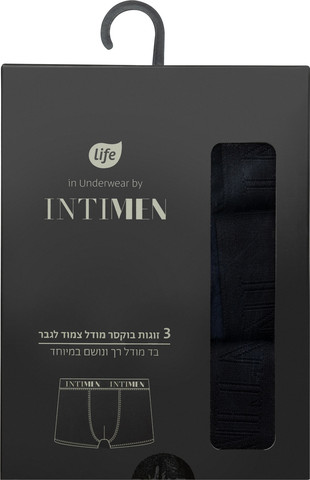 אינטימן תחתוני בוקסר צמוד לגבר מודל L