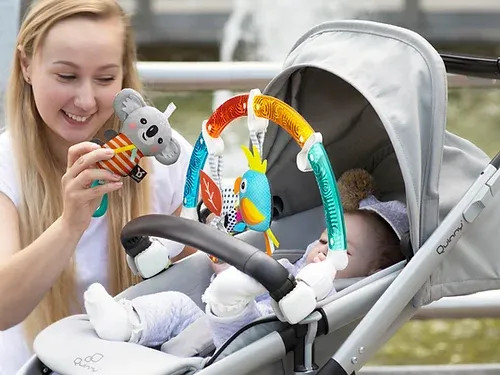 קשת ריינבו מתכווננת עם אפקט האור לעגלה או סלקל מבית Benbat - קואלה