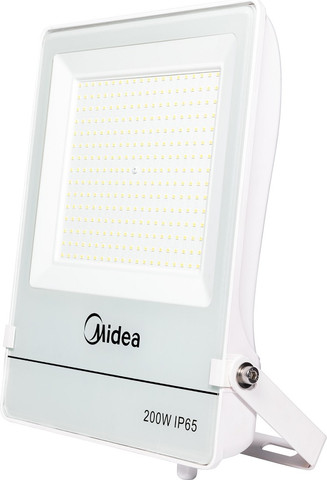 פנס הצפה 200W - אור חם Midea מידאה ML-FLF200W30-02C-WW-W