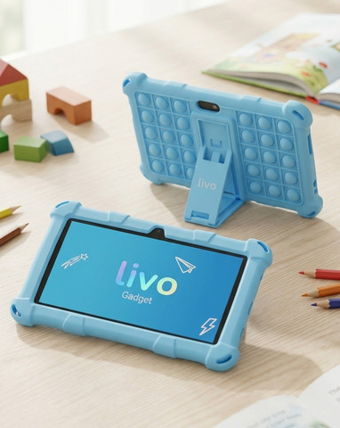 טאבלט לילדים בגודל 7 אינץ | Livo Gadget | ורוד